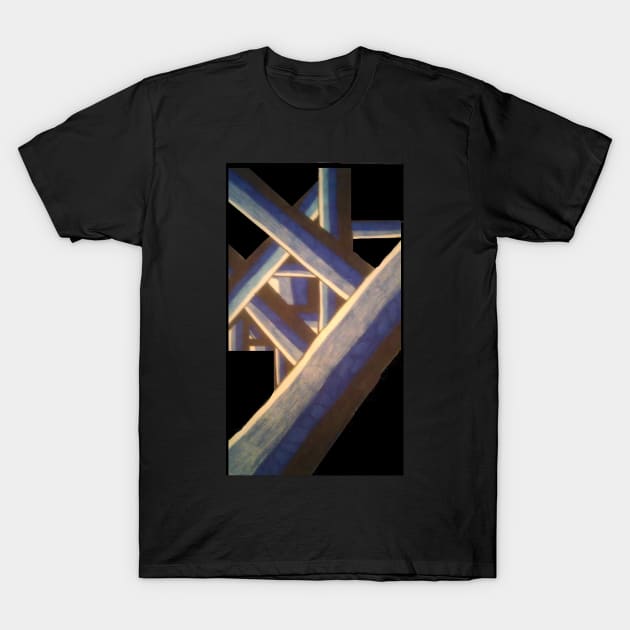 Blue Figure T-Shirt by Wrek